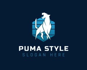 Puma - Abstract Tiger Multimedia logo design