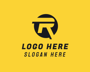 Modern Logistics Letter R Logo