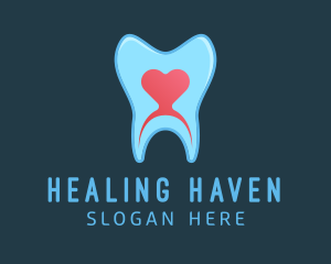 Treatment - Heart Tooth Treatment logo design
