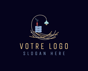 Upholsterer - Home Decor Furniture logo design