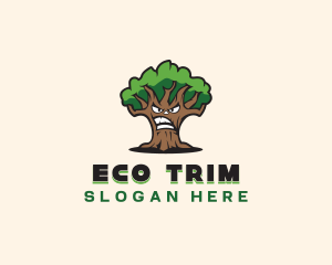 Sustainable Eco Tree logo design