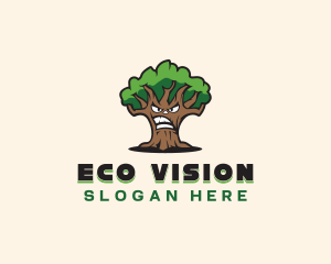 Sustainable Eco Tree logo design