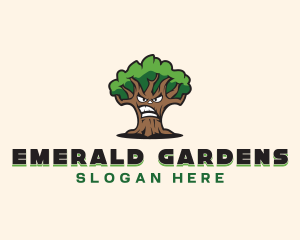 Sustainable Eco Tree logo design