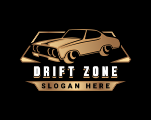 Drifting - Car Automotive Mechanic logo design