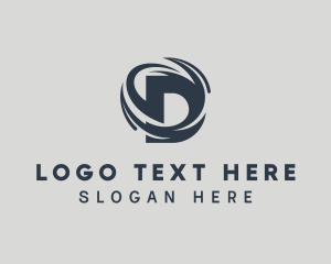 Swoosh - Swoosh Company Brand Letter D logo design