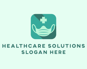 Physician - Face Mask Medical logo design