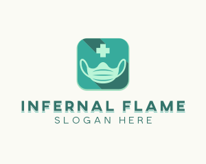 Face Mask Medical  logo design