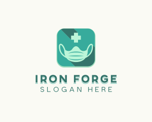 Face Mask Medical  logo design