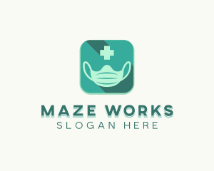 Face Mask Medical  logo design