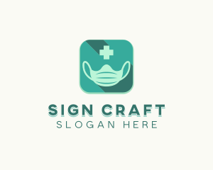 Face Mask Medical  logo design