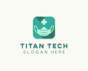 Face Mask Medical  logo design