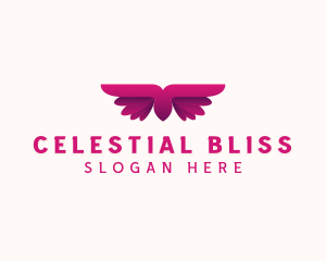 Holistic Angel Wings logo design