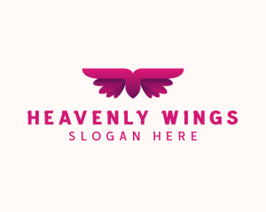 Holistic Angel Wings logo design