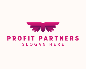 Holistic Angel Wings logo design