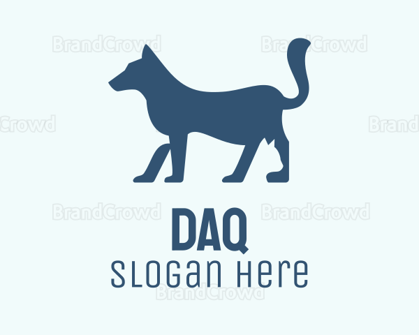 Dog & Cat Silhouette Logo