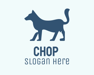Dog & Cat Silhouette Logo