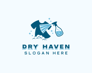 Clothes Fabric Spray logo design