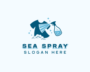 Clothes Fabric Spray logo design