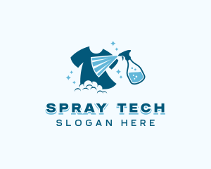 Clothes Fabric Spray logo design