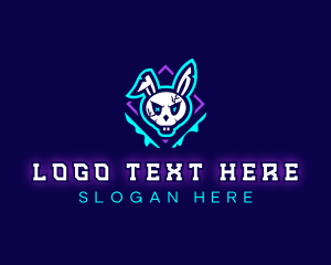 App - Gaming Skull Character logo design