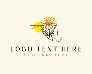 Black Eyed Susan - Maryland Black Eyed Susan logo design