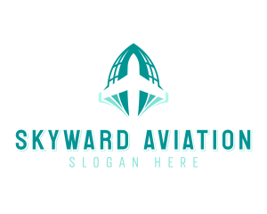 Airplane Aviation Airline logo design