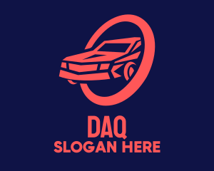 Red Car Mechanic Logo