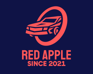 Red - Red Car Mechanic logo design