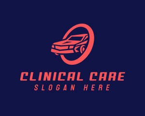 Red Car Mechanic logo design