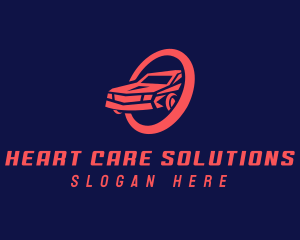 Red Car Mechanic logo design