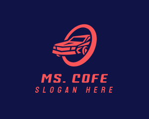 Red Car Mechanic logo design