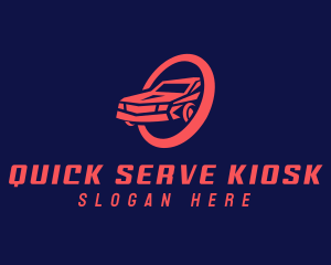 Red Car Mechanic logo design