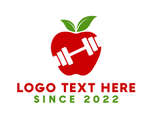 Diet - Apple Health Diet logo design