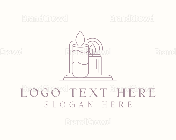 Candle Wax Decoration Logo