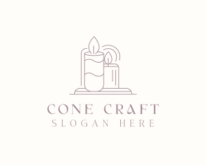 Candle Wax Decoration logo design