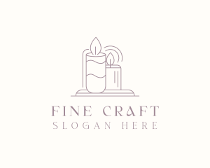 Candle Wax Decoration logo design