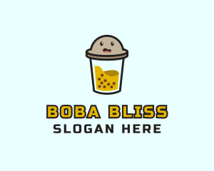 Boba - Boba Milk Tea logo design