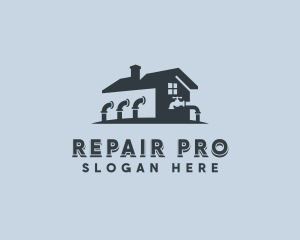 Plumbing Repair Plumber logo design