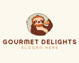 Sloth Gastropub Pizza  logo design