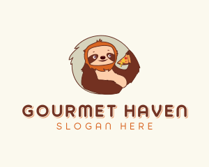 Sloth Gastropub Pizza  logo design