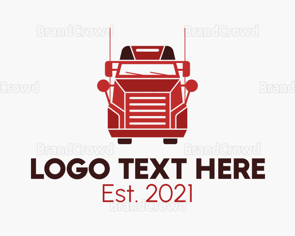 Truck Delivery Express Logo