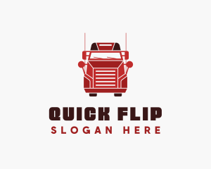 Truck Delivery Express  logo design