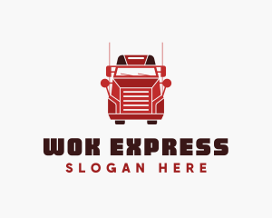 Truck Delivery Express  logo design