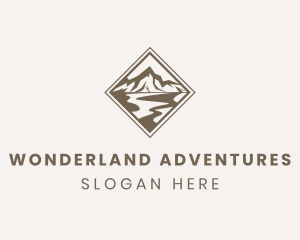 Mountain River Camping logo design