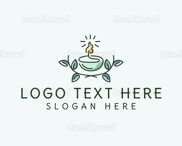 Candle Leaf Light Logo