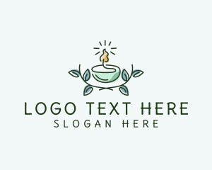 Candle Leaf Light Logo