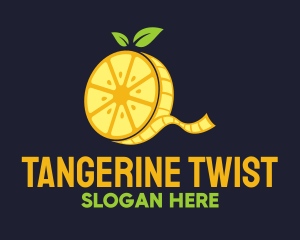 Tangerine - Orange Film Reel logo design