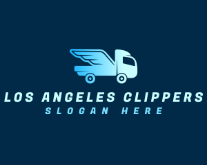 Freight - Truck Express Delivery logo design