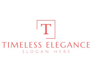 Classic - Classic Serif Frame logo design