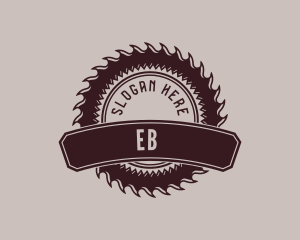 Rustic Saw Lumberjack Logo